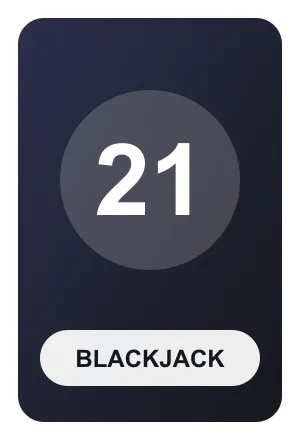 Kafelek blackjacka w NNV Casino